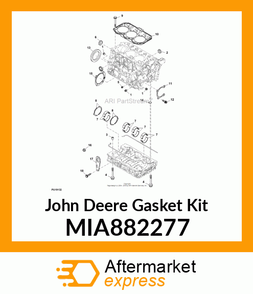 GASKET ASSY, HEAD MIA882277