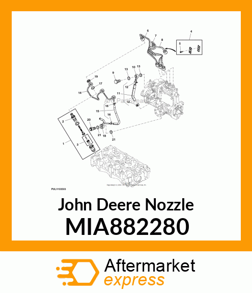 NOZZLE ASSY, F.I. MIA882280