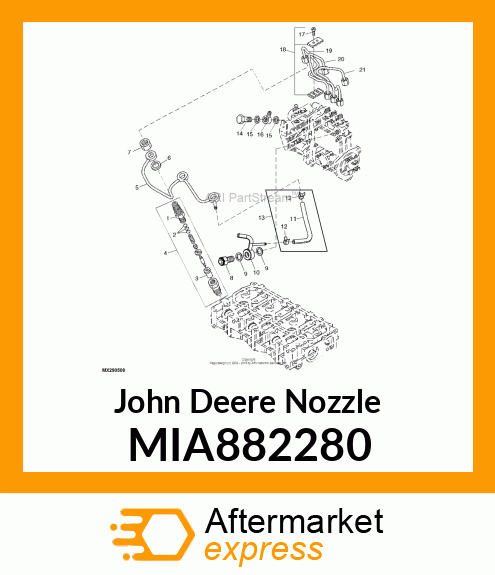 NOZZLE ASSY, F.I. MIA882280