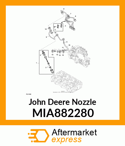 NOZZLE ASSY, F.I. MIA882280