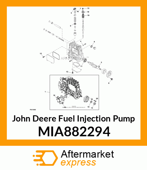 FUEL INJECTION PUMP MIA882294