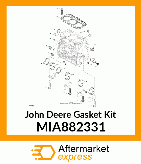 GASKET ASSY, HEAD MIA882331