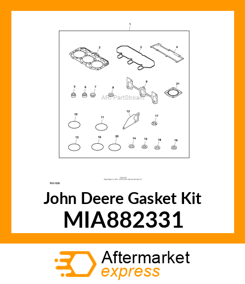 GASKET ASSY, HEAD MIA882331