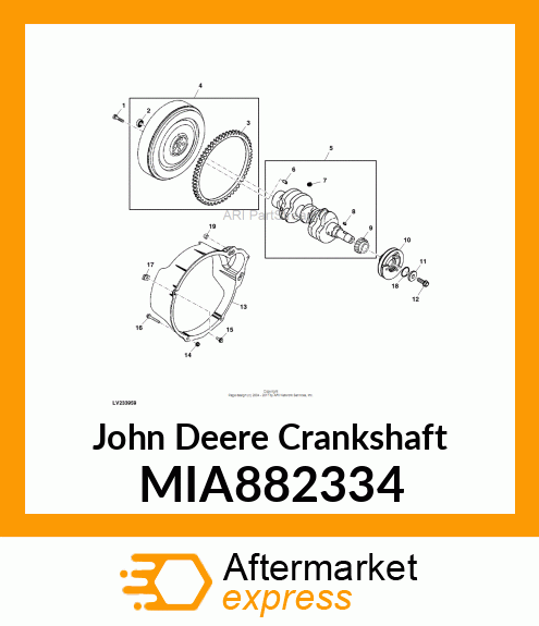 CRANKSHAFT ASSY MIA882334