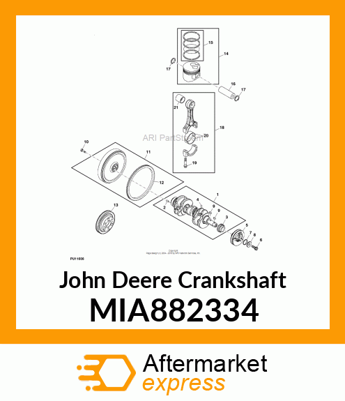 CRANKSHAFT ASSY MIA882334