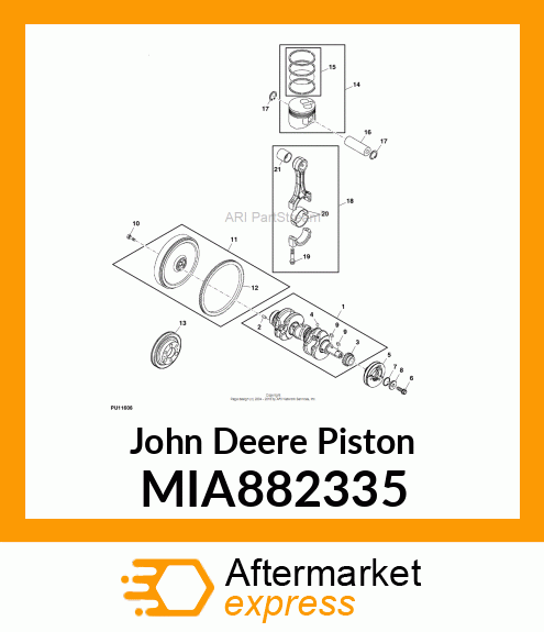 PISTON ASSY MIA882335