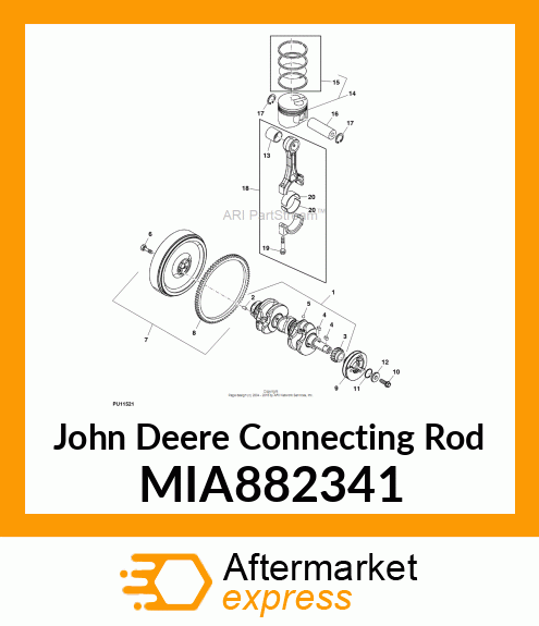 ROD ASSY, CONNECTING MIA882341