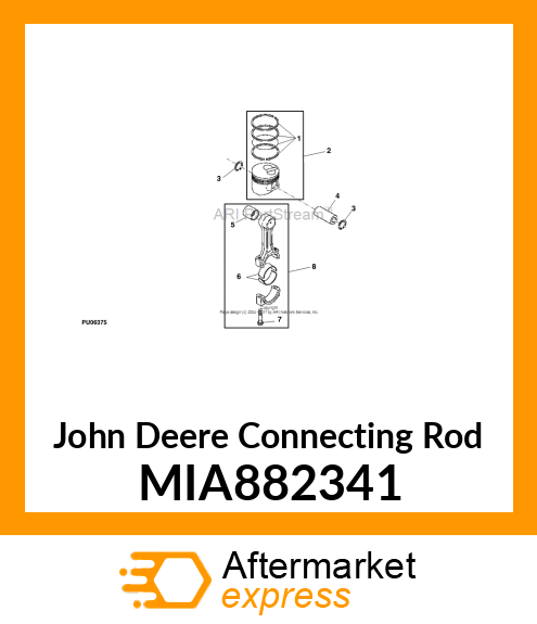 ROD ASSY, CONNECTING MIA882341