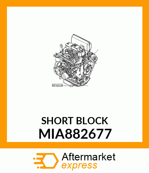 SHORT BLOCK MIA882677