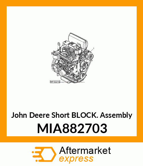 SHORT BLOCK MIA882703