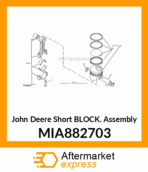 SHORT BLOCK MIA882703