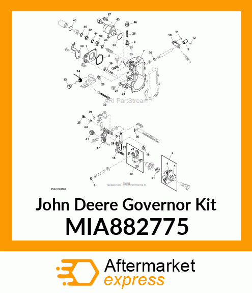 CASE ASSY, GOVERNOR MIA882775