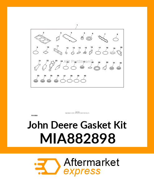 GASKET ASSY, HEAD MIA882898