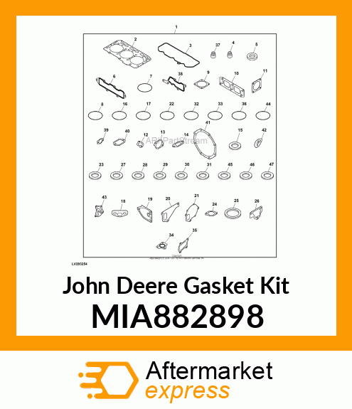 GASKET ASSY, HEAD MIA882898