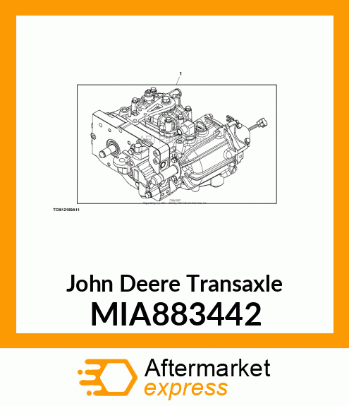 TRANSAXLE, HST KIT MIA883442