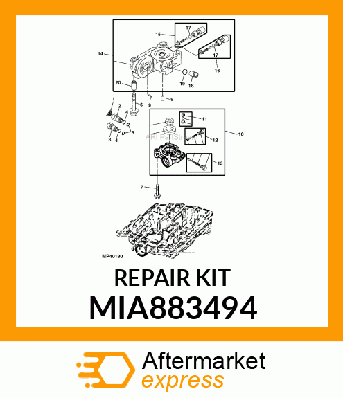 REPAIR KIT MIA883494