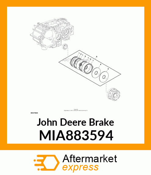 PTO INERTIA BRAKECMP MIA883594