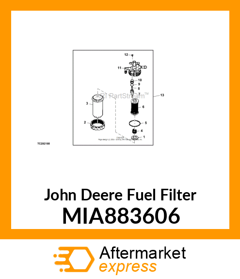 FUEL FILTER MIA883606