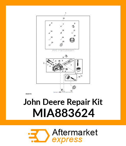 REPAIR KIT MIA883624