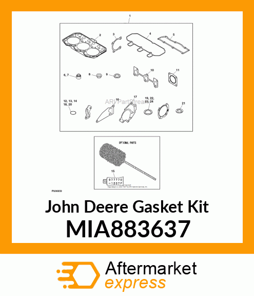 GASKET KIT MIA883637