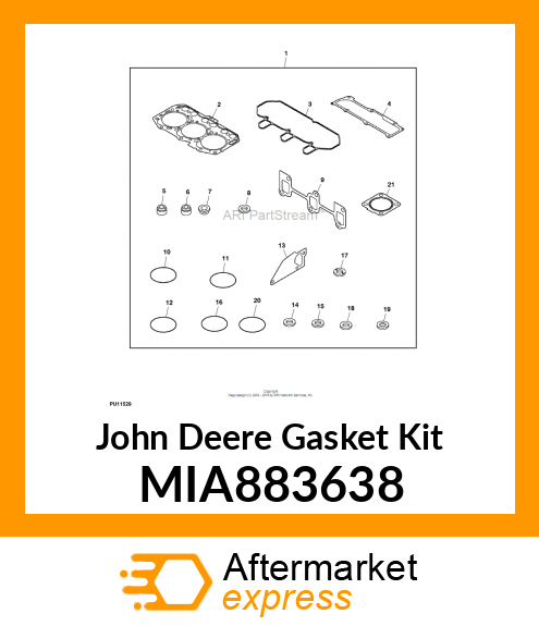 GASKET KIT MIA883638