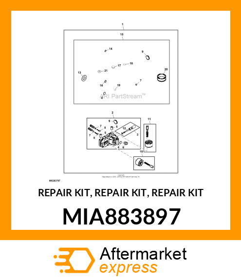 REPAIR KIT, REPAIR KIT, REPAIR KIT MIA883897