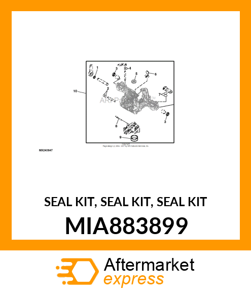 SEAL KIT, SEAL KIT, SEAL KIT MIA883899