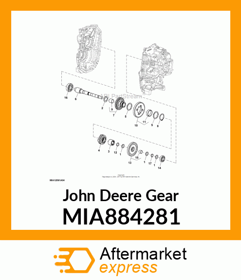 GEAR, GEAR ASSY, RDCT H 46T MIA884281