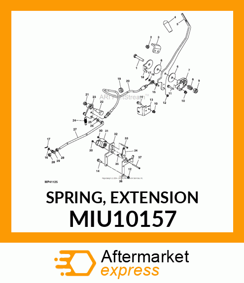 SPRING, EXTENSION MIU10157