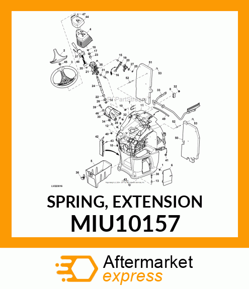 SPRING, EXTENSION MIU10157