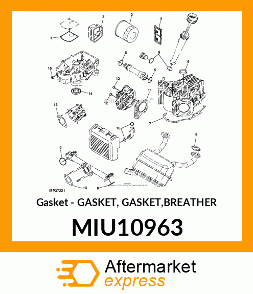 Gasket MIU10963