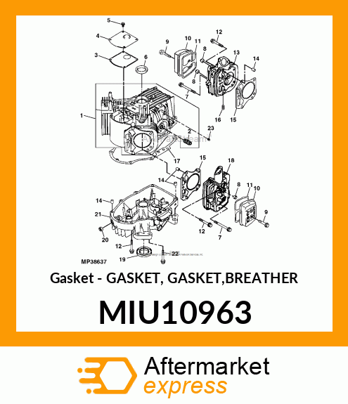 Gasket MIU10963