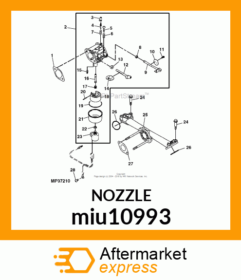 NOZZLE miu10993