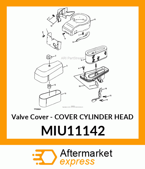 Cover Cylinder Head MIU11142