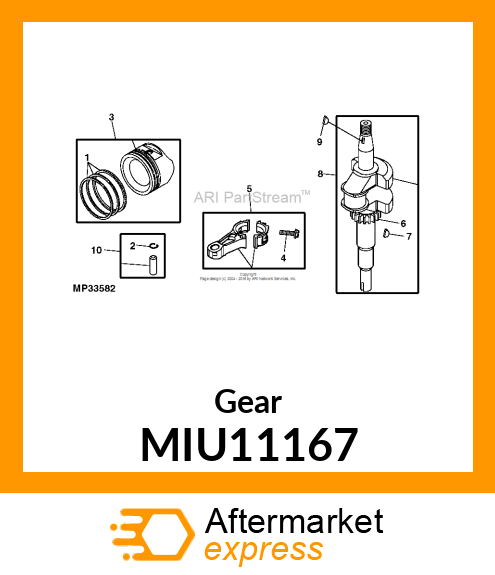 Gear MIU11167