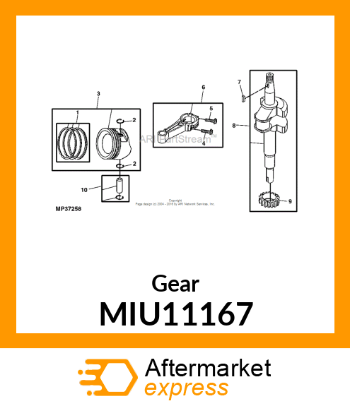 Gear MIU11167