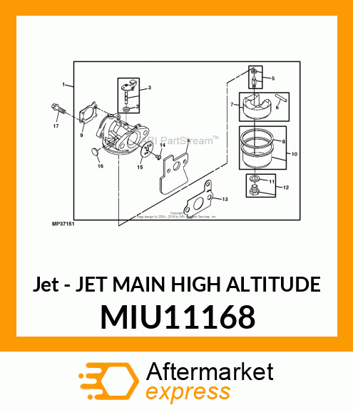 Jet Main High Altitude MIU11168