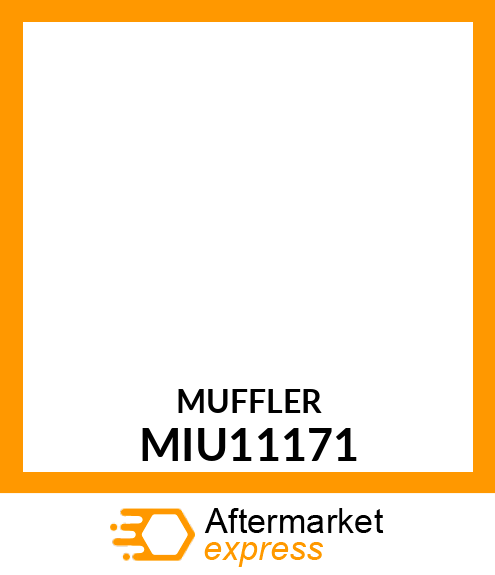 MUFFLER MIU11171