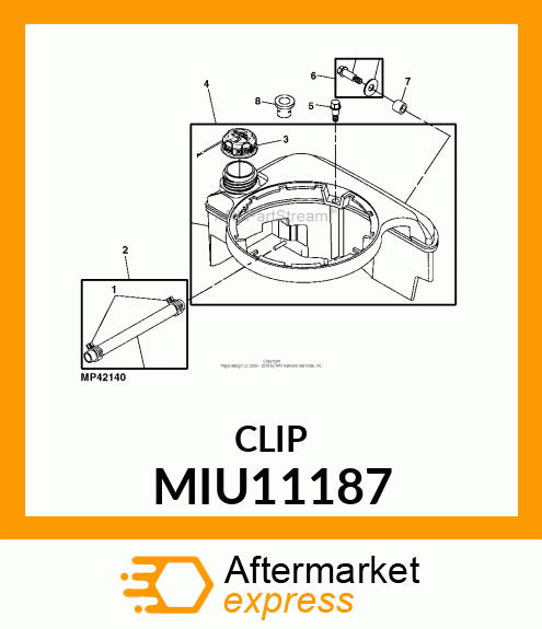 CLAMP HOSE MIU11187