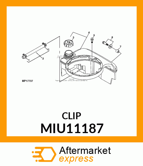 CLAMP HOSE MIU11187