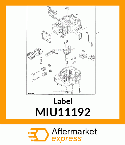 Label MIU11192