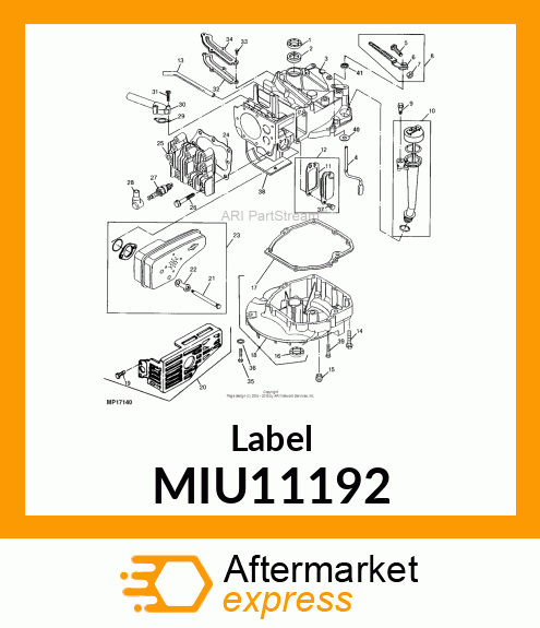 Label MIU11192