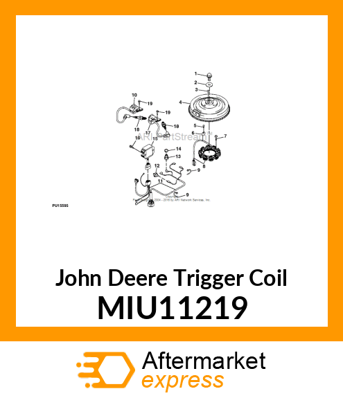 COIL, IGNITION MIU11219