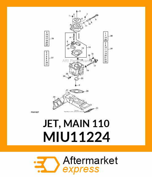 JET, MAIN 110 MIU11224