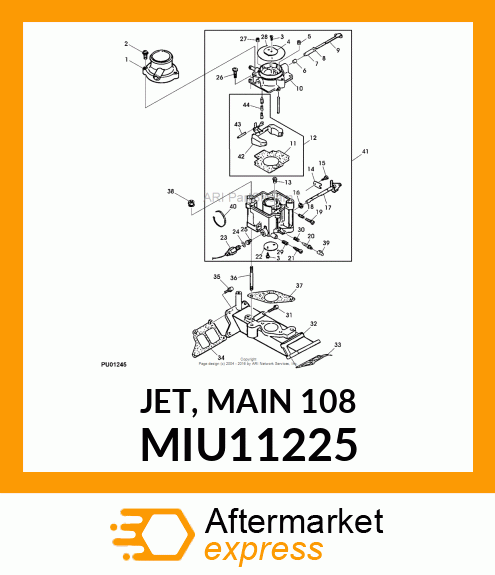 JET, MAIN 108 MIU11225