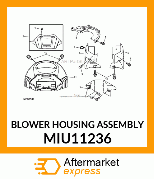 Housing MIU11236