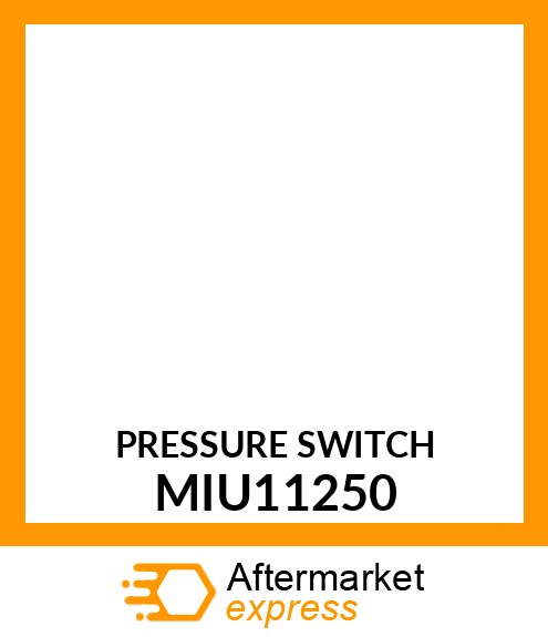 SWITCH, OIL PRESSURE MIU11250