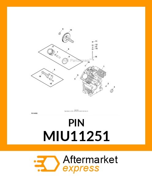 PIN, DOWEL LOCATING MIU11251