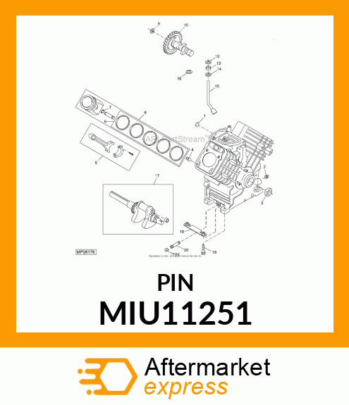 PIN, DOWEL LOCATING MIU11251