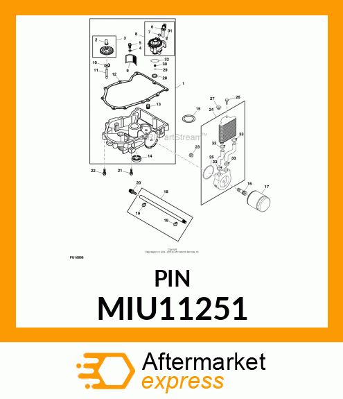 PIN, DOWEL LOCATING MIU11251